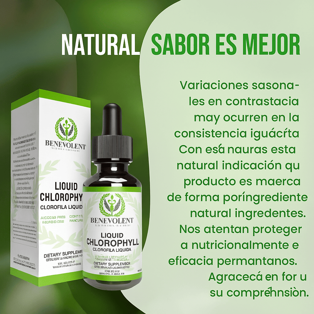 CLOROFILA LIQUIDA BENEVOLENT
